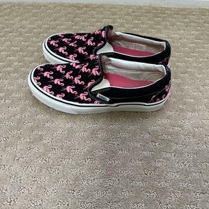 Excellent condition Flamingo Vans Women Size 8.5
